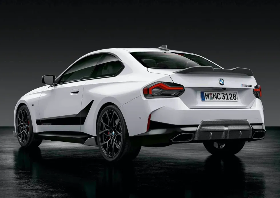 BMW M Performance Schwelleraufsatz Carbon rechts 2er G42