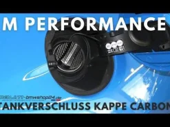 BMW M Performance Tankverschluss Kappe Carbon Für alle Fahrzeuge ab Bj. 2010