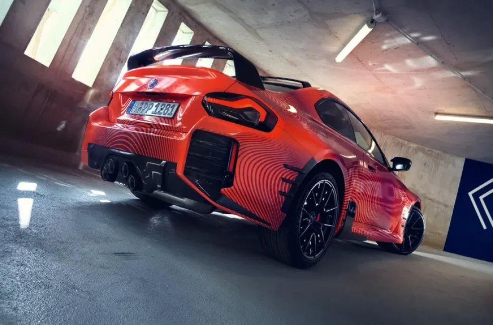 BMW M Performance Zierblende Seitenwand Carbon hinten links M2 G87
