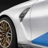 BMW M Performance Zierleiste Lufteinlass Kotflügel M3 G80 links