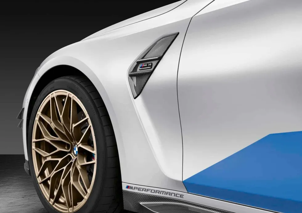 BMW M Performance Zierleiste Lufteinlass Kotflügel M3 G80 links