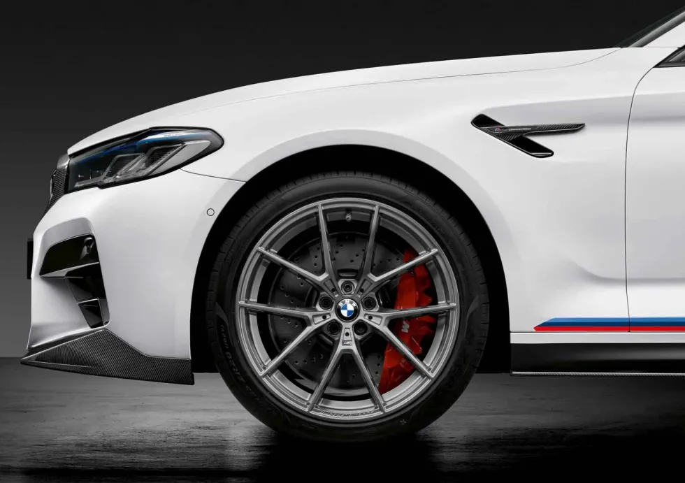 BMW M Performance Zierleiste Lufteinlass Kotflügel rechts M5 F90