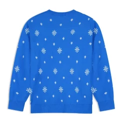 BMW M Pullover mit Weihnachtsmotiv Unisex blau