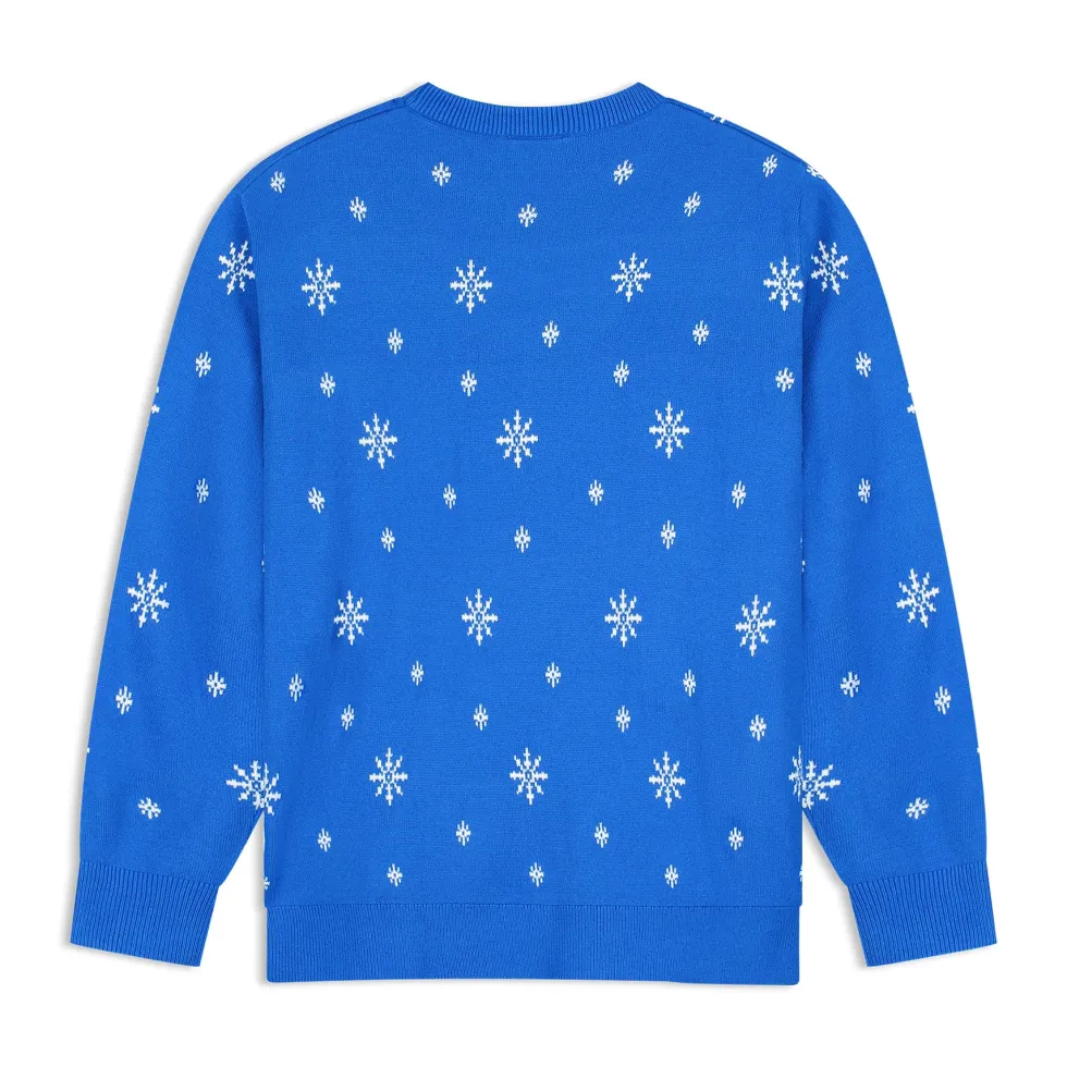 BMW M Pullover mit Weihnachtsmotiv Unisex blau