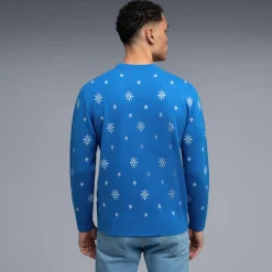 BMW M Pullover mit Weihnachtsmotiv Unisex blau