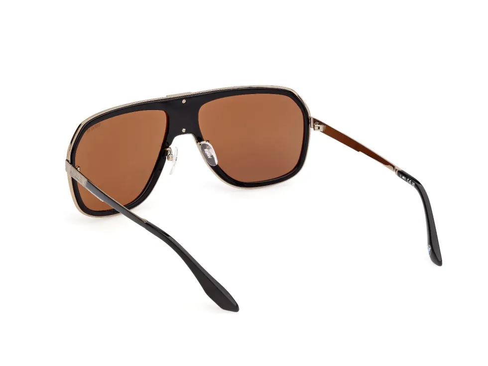 BMW M Sonnenbrille Herren gold schwarz