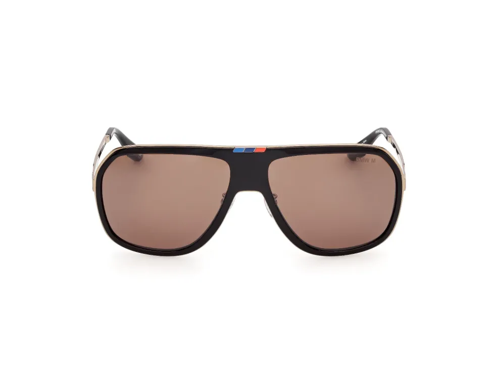 BMW M Sonnenbrille Herren gold schwarz
