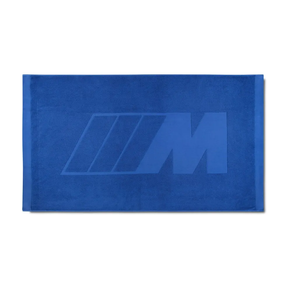 BMW M Strandtuch blau