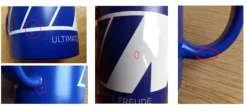 BMW M Tasse Logo blau