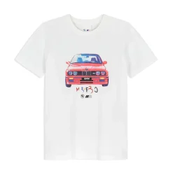 BMW M T-Shirt Grafik Kinder weiß