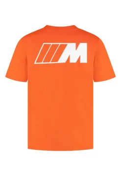BMW M T-Shirt Logo Reverse Unisex orange