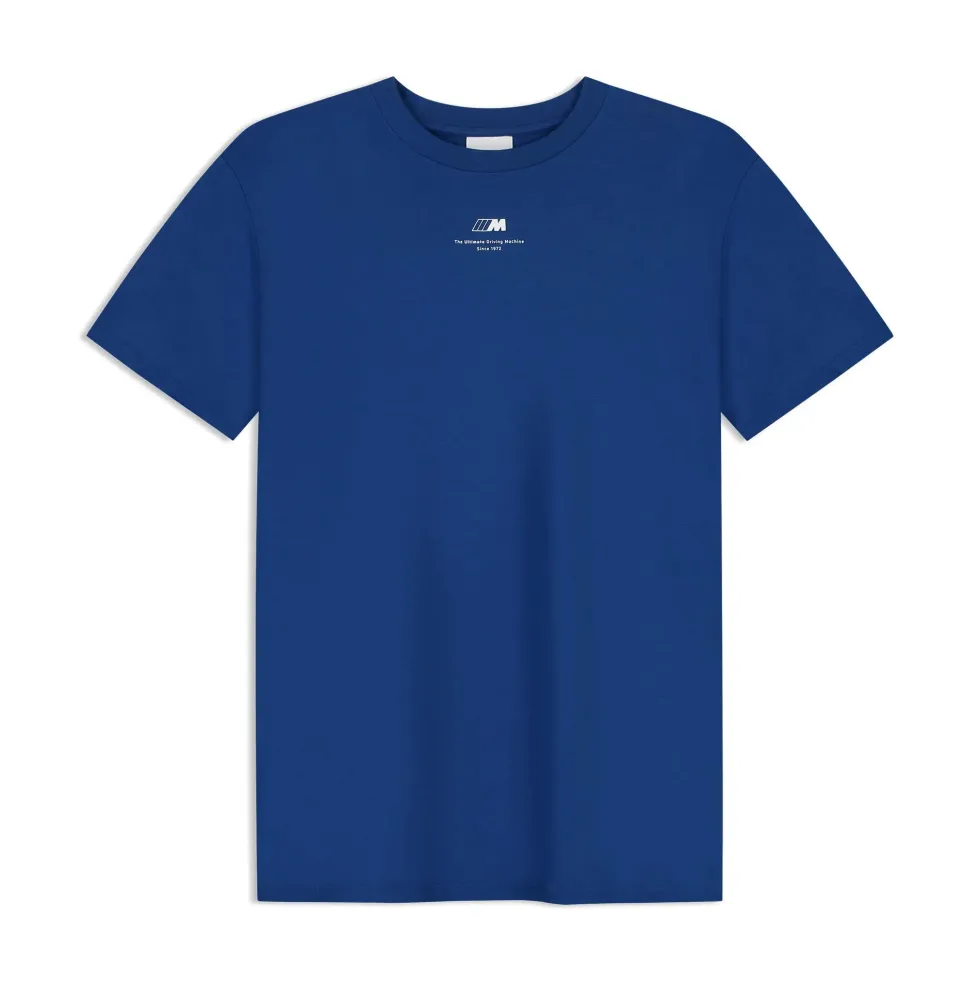 BMW M T-Shirt Logo Unisex blau