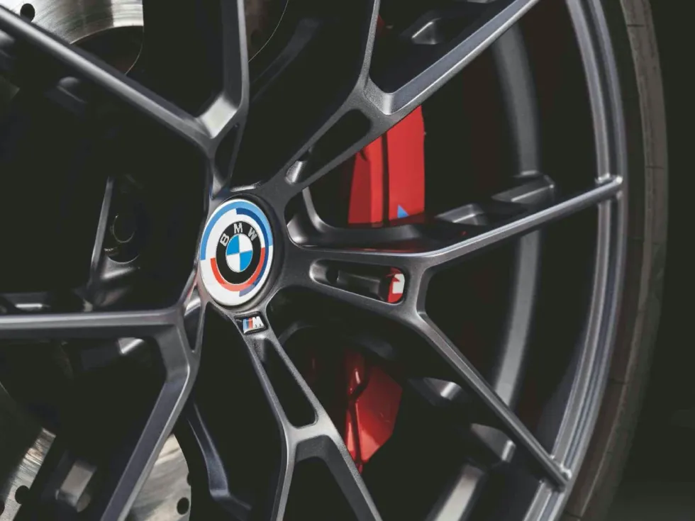 BMW Nabenabdeckung Felgendeckel Nabendeckel 50 Jahre BMW M Ø 55 mm
