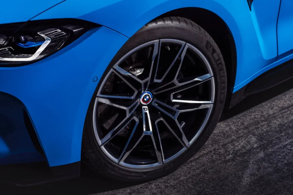 BMW Nabenabdeckung Felgendeckel Nabendeckel 50 Jahre BMW M Ø 55 mm