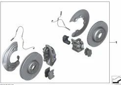 BMW Nachrüstsatz Carbon-Keramik-Bremse M3 G80 M4 G82 G83