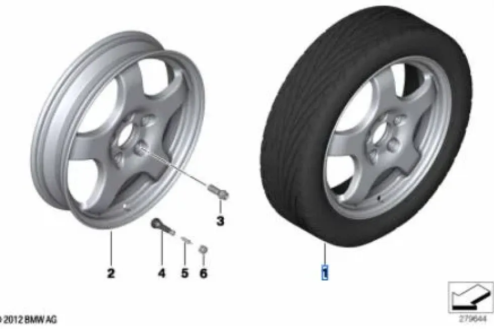 BMW Notrad Alu-Guss Styling 84 grau 19 Zoll X5 G05 X6 G06 X7 G07 iX I20 7er G70