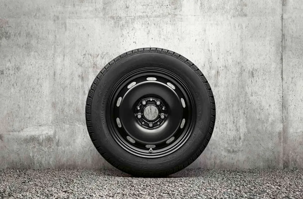 BMW Notrad Stahl Styling 12 schwarz 17 Zoll 1er F40 2er F44 MINI F54