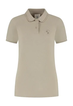 BMW Poloshirt Damen beige