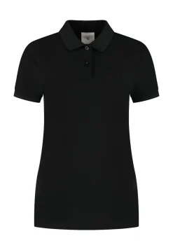 BMW Poloshirt Damen schwarz