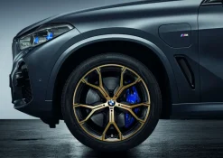 BMW Satz Alufelge M Y-Speiche 741 bicolor (night gold/hochglanzpoliert) X5 G05 X6 G06