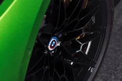 BMW Satz Nabenabdeckung Felgendeckel Nabendeckel 50 Jahre BMW M Ø 55 mm