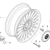 BMW Scheibenrad Leichtmetall 8Jx18 7er E56