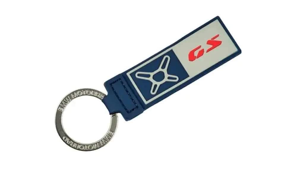 BMW Schlüsselanhänger GS Logo blau - 76615B673C3
