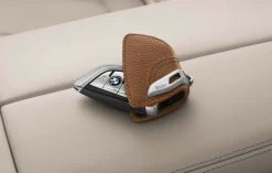 BMW Schlüsseletui mit Edelstahlspange