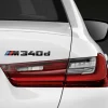 BMW Schriftzug M340d schwarz lackiert 3er G20 G21
