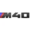 BMW Schwarz lackierte Schriftzug M40i für X3 G01