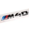 BMW Schwarz lackierte Schriftzug M40d für X3 G01