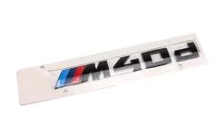 BMW Schwarz lackierte Schriftzug M40d für X3 G01