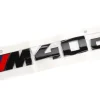 BMW Schwarz lackierte Schriftzug M40d für X4 G02