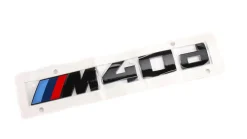 BMW Schwarz lackierte Schriftzug M40d für X4 G02