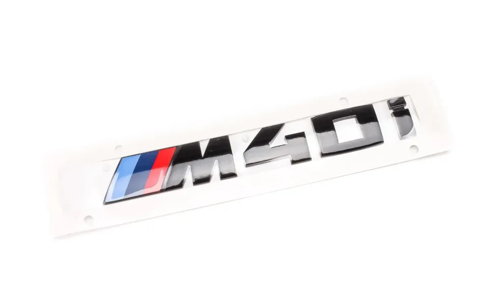 BMW Schwarz lackierte Schriftzug M40i für X4 G02