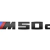 BMW Schwarz lackierte Schriftzug M50d für X6 G06
