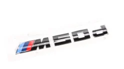 BMW Schwarz lackierte Schriftzug M50d für X6 G06