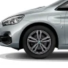 BMW Sommerkompletträder Doppelspeiche 549 bicolor (orbitgrey / glanzgedreht) 17 Zoll RDCi 2er F45 F46 Michelin