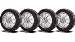 BMW Sommerkompletträder 1er F40 2er F44 16 Zoll Styling 517 Sternspeiche