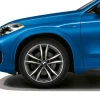 BMW Sommerkompletträder M Doppelspeiche 715M bicolor (orbitgrey/hochglanzpoliert) 19 Zoll RDCi X1 F48 X2 F39 Michelin