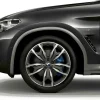 BMW Sommerkompletträder M Doppelspeiche 787M bicolor (orbitgrey/hochglanzpoliert) 20 Zoll RDCi X3 G01 X4 G02 Pirelli (Mischbereifung)