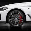 BMW Sommerkompletträder M Performance Vielspeiche 732M bicolor (jetblack uni/hochglanzpoliert) 20 Zoll RDCi 5er G30 G31 Goodyear (Mischbereifung)