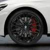 BMW Sommerkompletträder M Performance Doppelspeiche 650M jetblack uni glänzend 21 Zoll RDCi 6er G32 7er G11 G12 Pirelli (Mischbereifung)