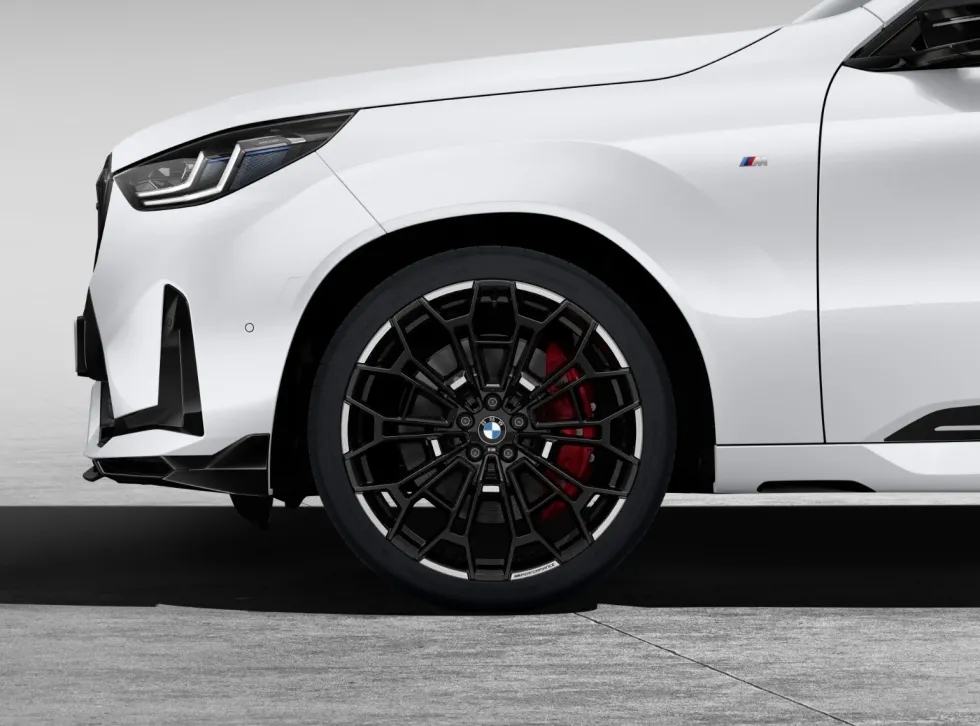 BMW Sommerkompletträder M Performance Y-Speiche 1134 jet black matt 22 Zoll RDCi X3 G45 7er G70 Mischbereifung