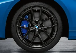 BMW Sommerkompletträder M Performance Y-Speiche 554M jet black matt 18 Zoll RDCi 1er F70 2er F74 Bridgestone