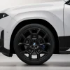 BMW Sommerkompletträder M Performance Y-Speiche 1054M jet black matt 22 Zoll RDCi iX3 NA5 Mischbereifung Pirelli