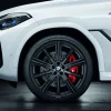 BMW Sommerkompletträder M Performance Sternspeiche 749M jetblack matt 22 Zoll RDCi X5 G05 LCI X6 G06 LCI Continental (Mischbereifung)