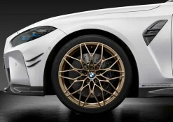 BMW Sommerkompletträder M Performance Kreuzspeiche 1000M gold bronze matt 20/21 Zoll RDCi M2 G87 M3 G80 M4 G82 G83 Yokohama (Mischbereifung)