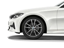 BMW Sommerkompletträder V-Speiche 780 bicolor (orbitgrey / glanzgedreht) 18 Zoll RDCi 2er G42 3er G20 G21 4er G22 G23 Michelin