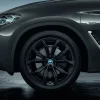 BMW Sommerkompletträder Y-Speiche 695 jetblack matt 20 Zoll RDCi X3 G01 X4 G02 Pirelli (Mischbereifung)